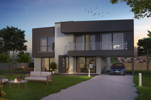 Terrain de 300 m² + maison