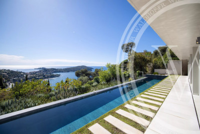 Villa surplombant la baie de Villefranche Sur Mer