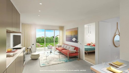 NOUVEAU - APPARTEMENT T3 - VEFA BALLANCOURT CENTRE