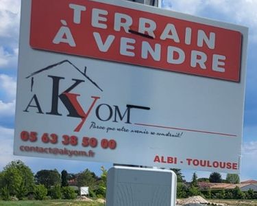 Terrain 619m2 LAGRAVE 