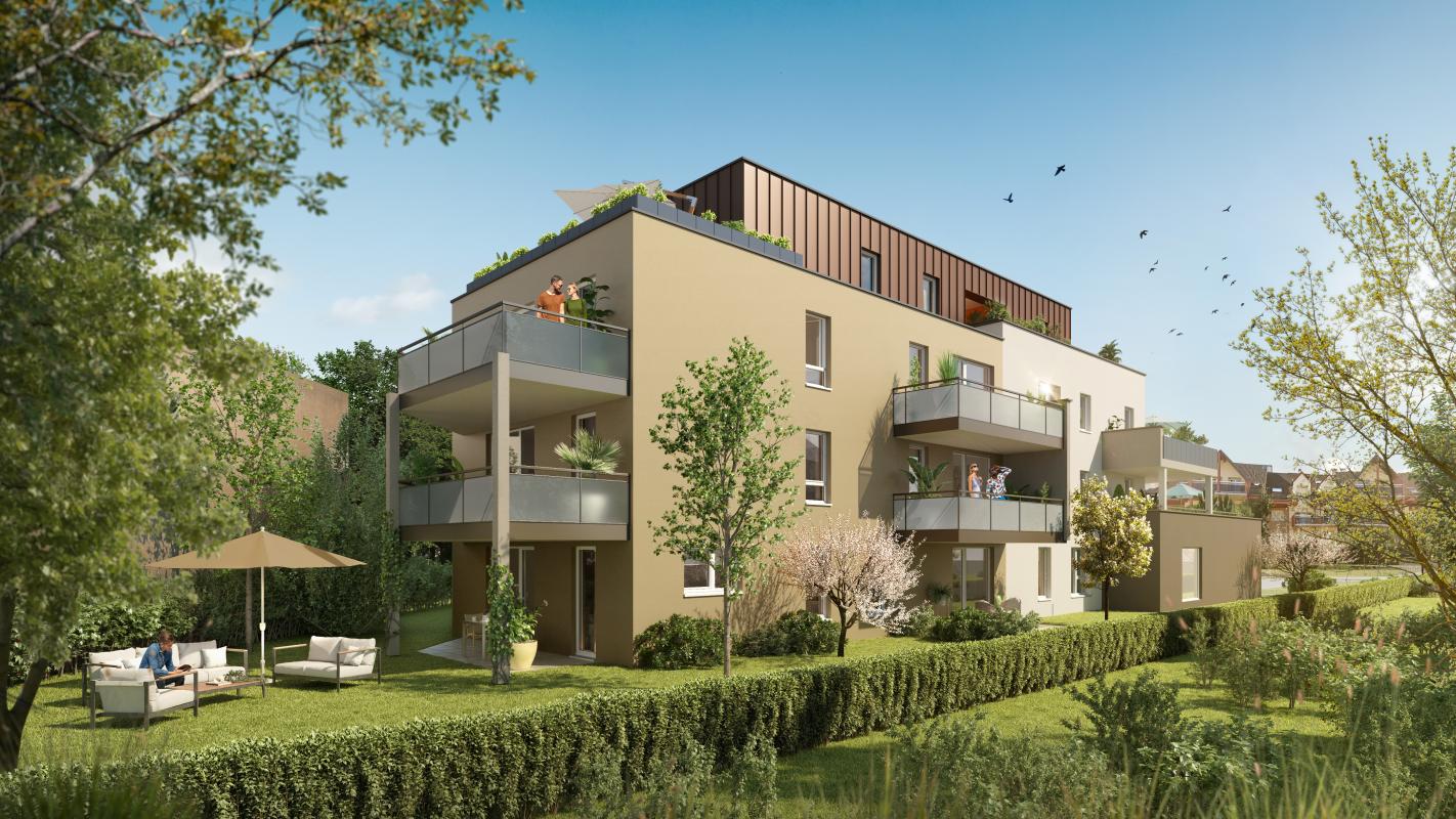 Programme Neuf Appartement neuf 64 m² à Eckbolsheim À partir de 319 000 €