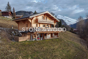 Chalet récent dans secteur calme proche La Clusaz