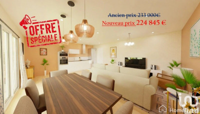 Appartement 3 pièces 64 m² 