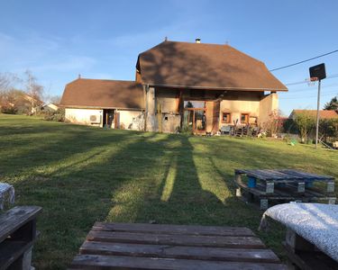 Maison Dauphinoise, grange pisée rénovée sur grand terrain