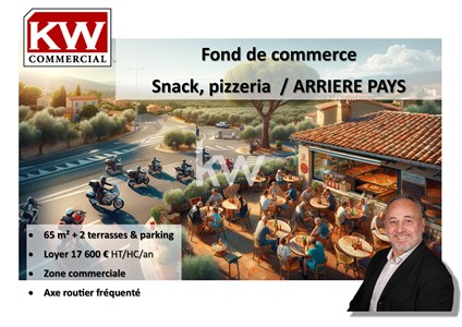 Fonds de commerce PEYMEINADE 65 m2