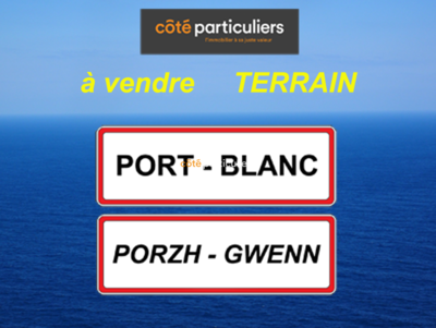 EXCLUSIVITE -- TERRAIN --PORT-BLANC 