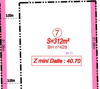 Terrain 312 m² Belin-Béliet