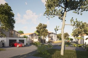 Appartements et maisons du T2 au T5 avec grand jardin et par