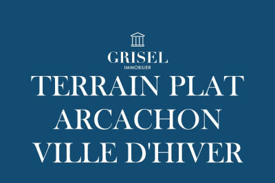 TERRAIN PLAT ARCACHON VILLE D'HIVER