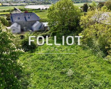 Terrain 1 020 m² Heugueville Sur Sienne 