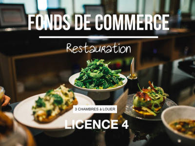 Fonds de commerce 160 m²