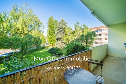 Référence : 4273-Tca. - Appartement 3 pièces - traversant - 2 balcons - cave et parking de 