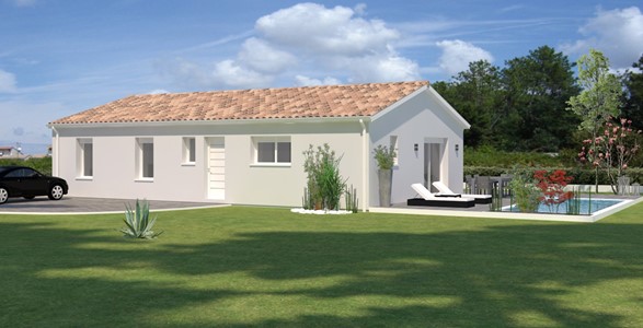 SUR CARBON BLANC MAISON NEUVE DE 80m² 