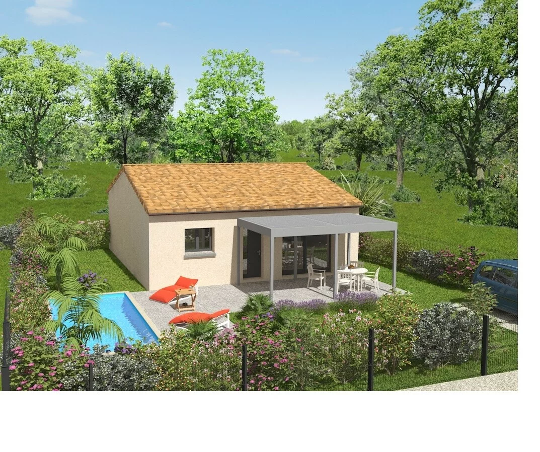 Terrain + maison 70 m²