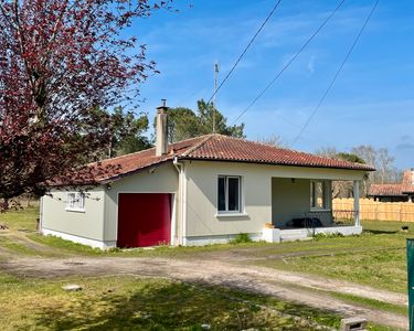 Maison 126m2, garage, 4000m2 de jardin