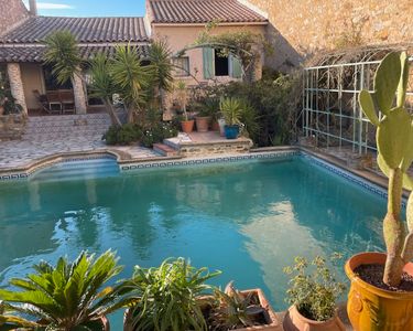 Maison T5 jardin piscine