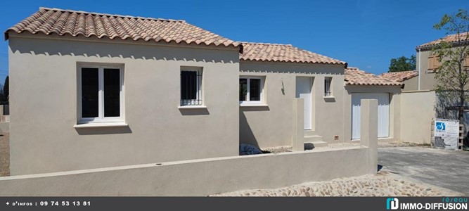 Maison Vente Montagnac 4p 75m² 208650€