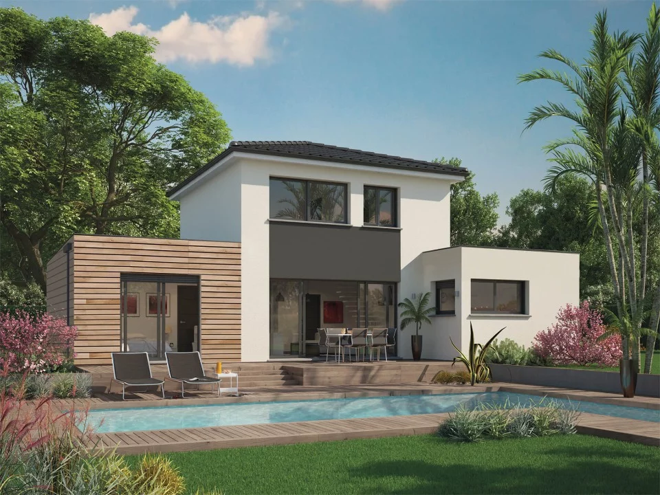 Terrain + maison 118 m²