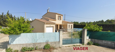 VENTE EN VIAGER LIBRE - VILLA 4 PIECES A CAUMONT SUR DURANCE