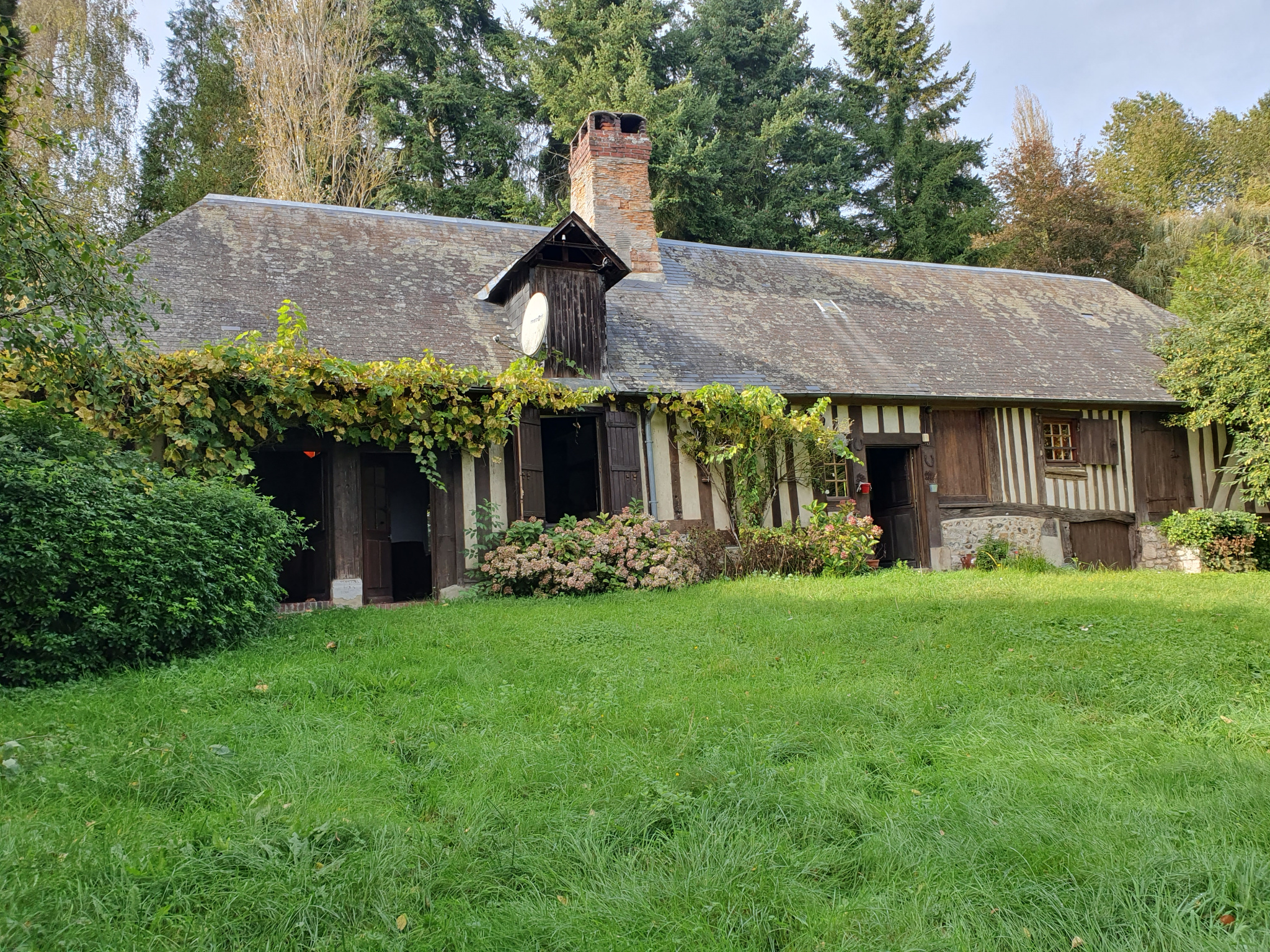 Maison Normande dans un environnement vallonné