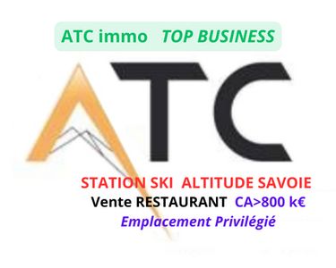 Altitude VENTE Fdc RESTAURANT CA> 800 k en Station de Sport d'Hiver