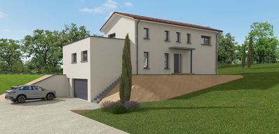 Projet de construction d'une maison 147 m² avec terrain à NAILLOUX (31) au prix de 465069€.