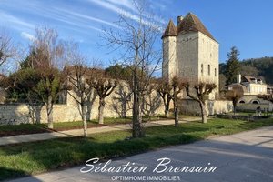 À Vendre : Donjon du XIIIe siècle, Classé Monument Historique, à Cravant, Yonne