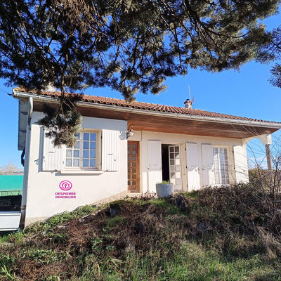 SALAISE SUR SANNE, maison sur sous-sol complet, 3 chambres avec 900 m2 de terrain