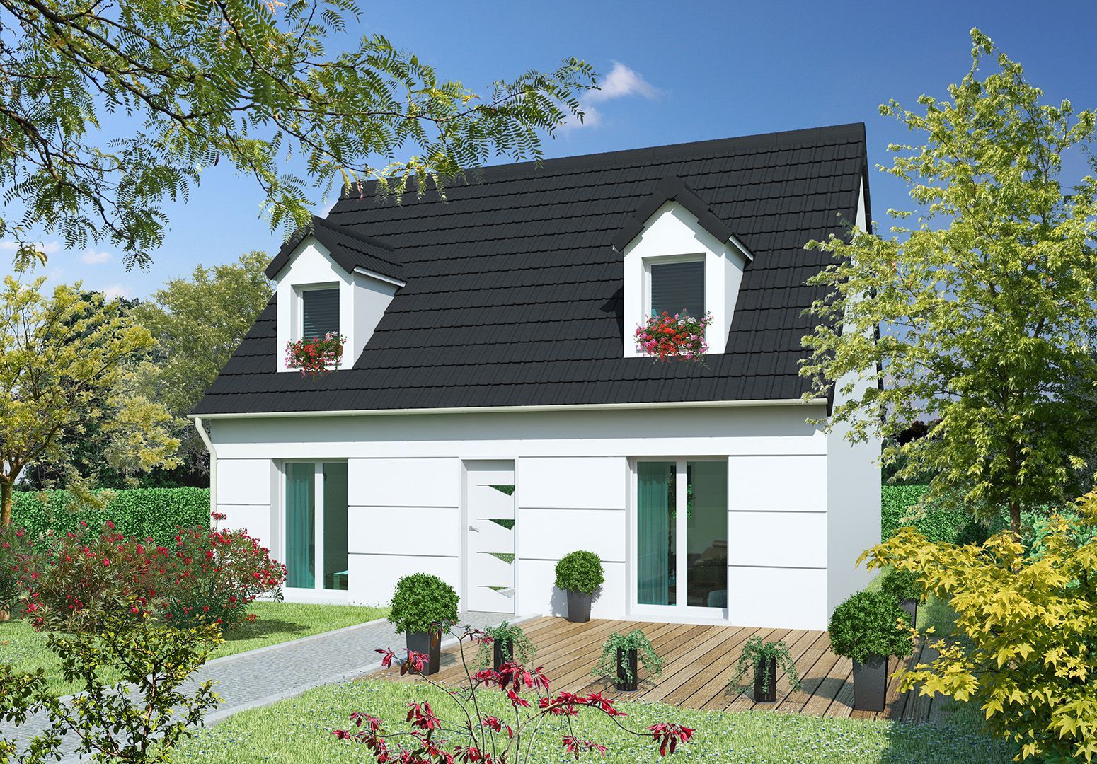 Vente Maison neuve 108 m² à Les Mureaux 320 949 €