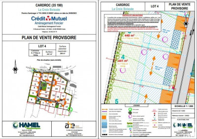 Terrain 441 m² 