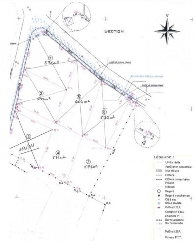 Terrain 577 m²