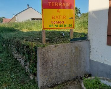 Terrain constructible de 815m2