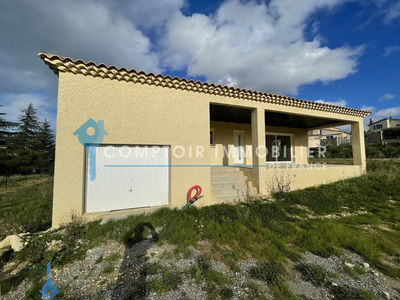 A VENDRE ( Gard) LEZAN village, villa neuve à finir de 110 m2 sur terrain de 1000 m2 environ