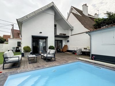 Vends maison individuelle, 3 chambres, jardin clos avec piscine 86m² Le Touquet-Paris-Plage
