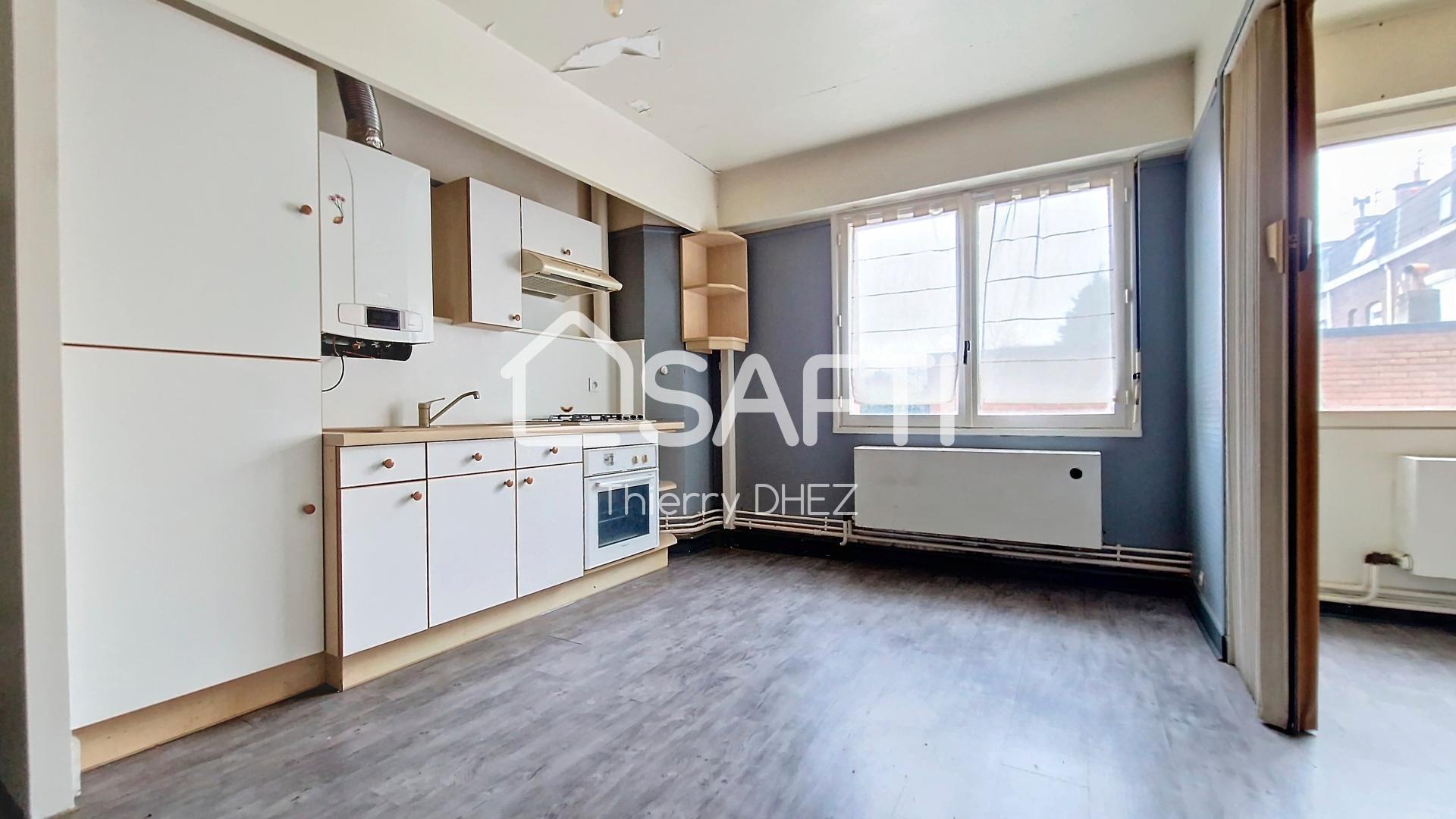 Appartement studio au rez-de-chaussée - 39,42m² - à 10mns à pied de la Gare et du Centre-ville