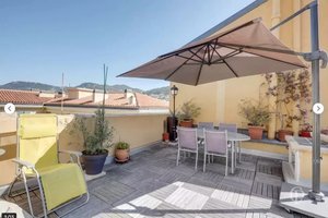 PORT DE NICE, 2 PIECES TOIT TERRASSE