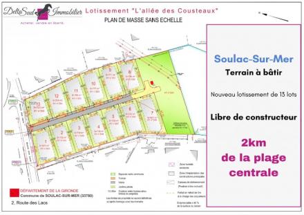 Terrain 755 m²