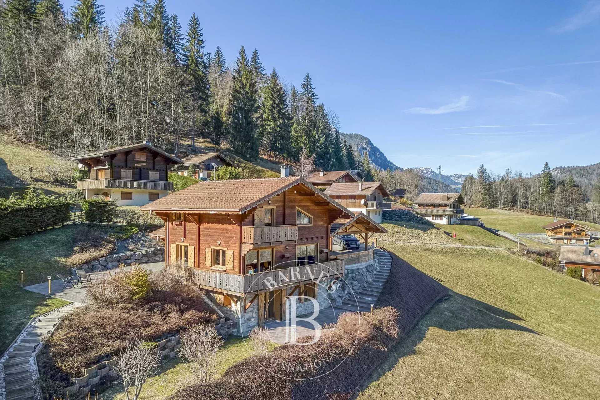 BARNES ARAVIS - SAINT JEAN DE SIXT- CHALET AVEC VUE DÉGAGÉE