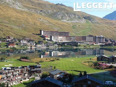 Studio cabine de 26 m situé dans le bâtiment du Slalom à Tignes Val Claret.