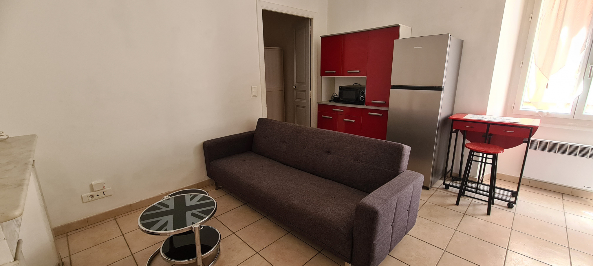 À Corte, appartement F1 meublé de 30 m2 en centre ville