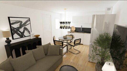 Appartement 3 pièces 45 m²