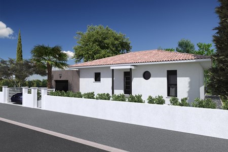 Cessenon sur Orb Villa neuve avec jardin dans petit lotissement 