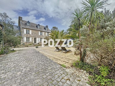 Ensemble Immobilier Saint Maurice En Cotentin 14 pièces - 285 m2 - deux maisons - pierres - gîte -