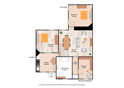 Maison 3 pièces 73 m²