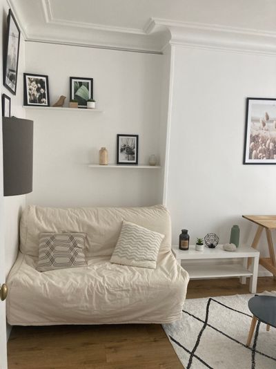 Loue Studio meublé lumineux et calme - 1 chambre, 19m², Paris 16ème 