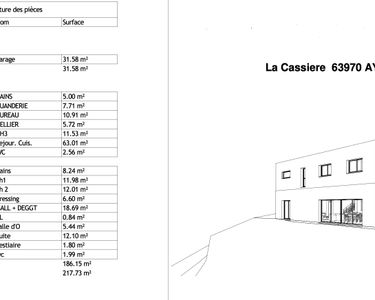 AYDAT / TERRAIN CONSTRUCTIBLE DE 996 m² / LIBRE DE CONSTRUCTEUR