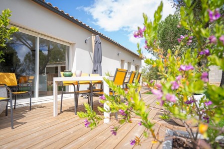 BASSAN - EN EXCLUSIVITE - Terrain de 336 m² avec maison neuve plain-pied de 90 m2, Hérault