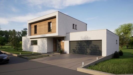 Terrain constructible + maison de 143 m² à Bergheim