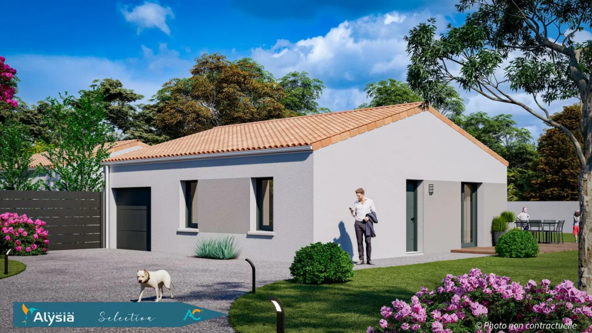 Terrain + maison 44 m²