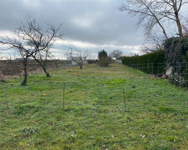 Terrain à bâtir 